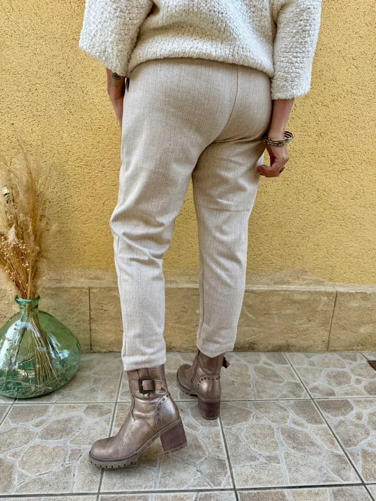 Pantalon Adriano beige