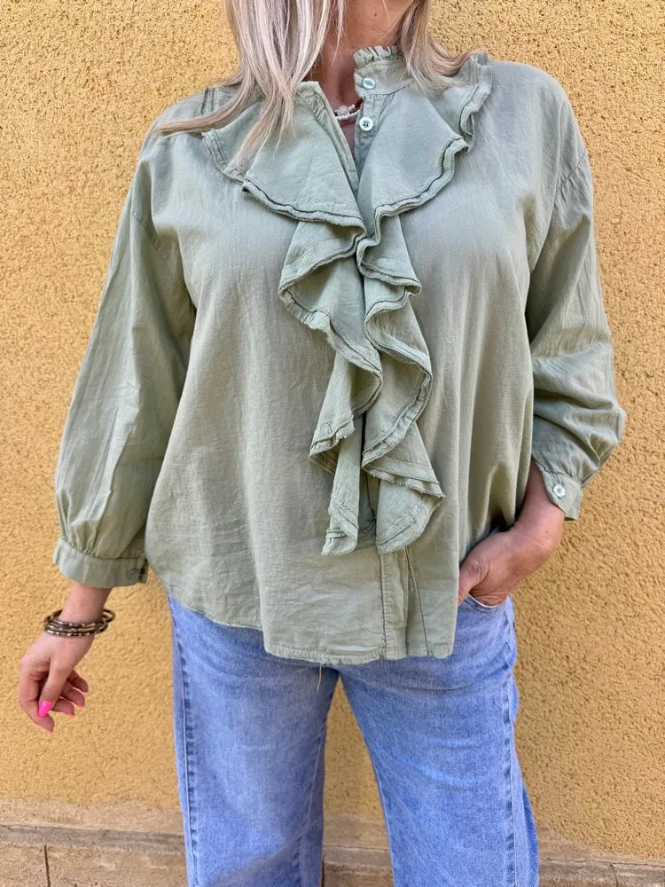 Chemise Alina tilleul