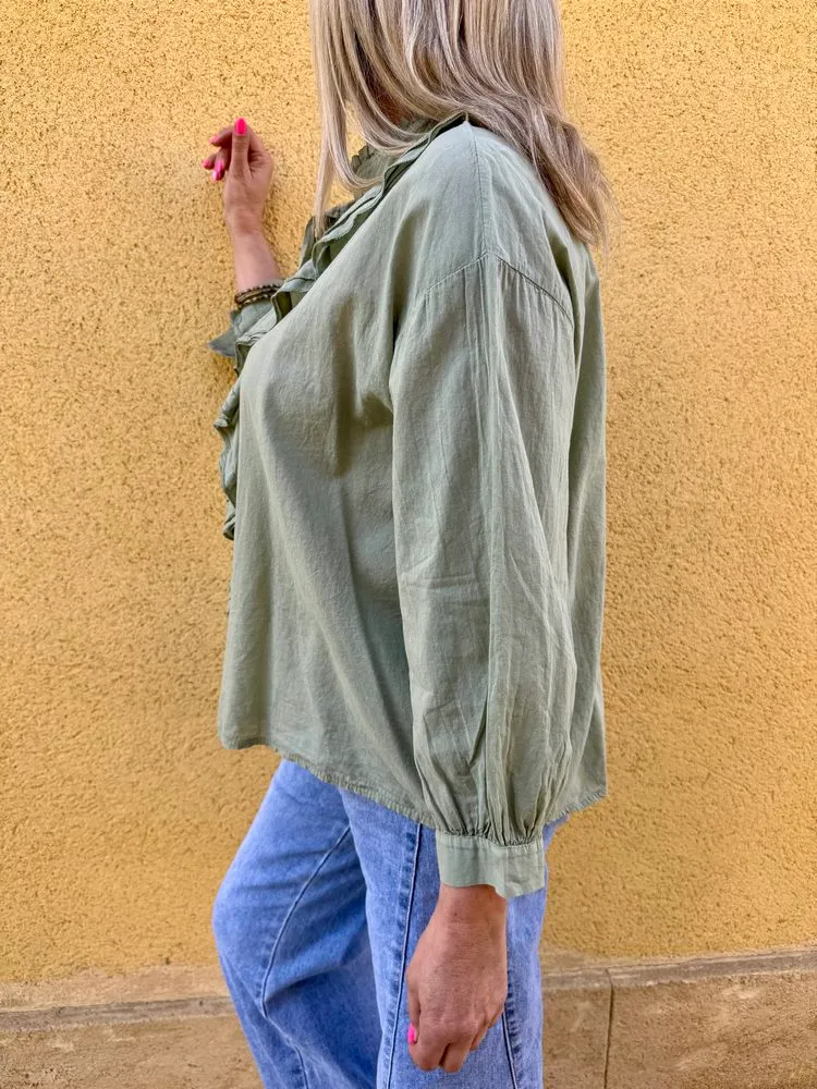 Chemise Alina tilleul
