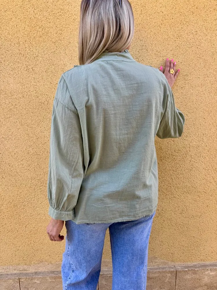 Chemise Alina tilleul