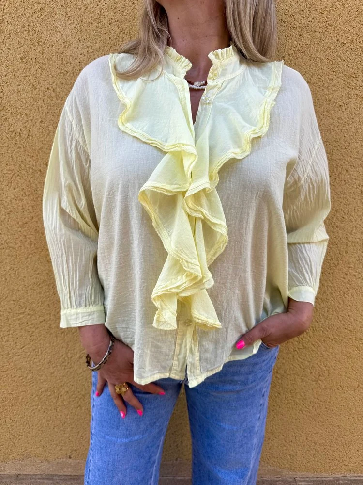 Chemise Alina jaune