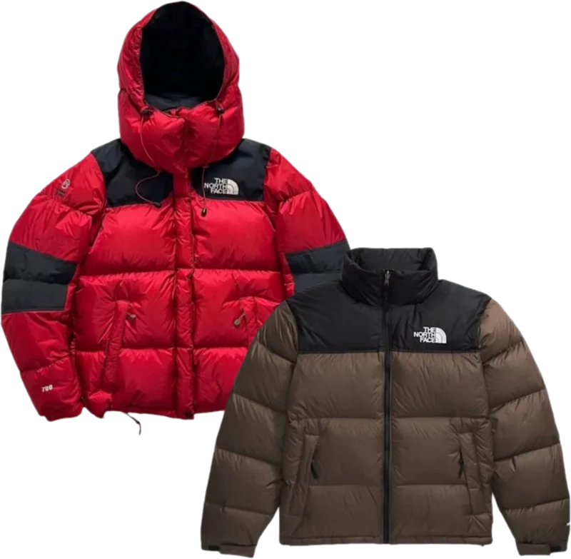 Précommande 5x Pièces Puffer Nuptse The North Face