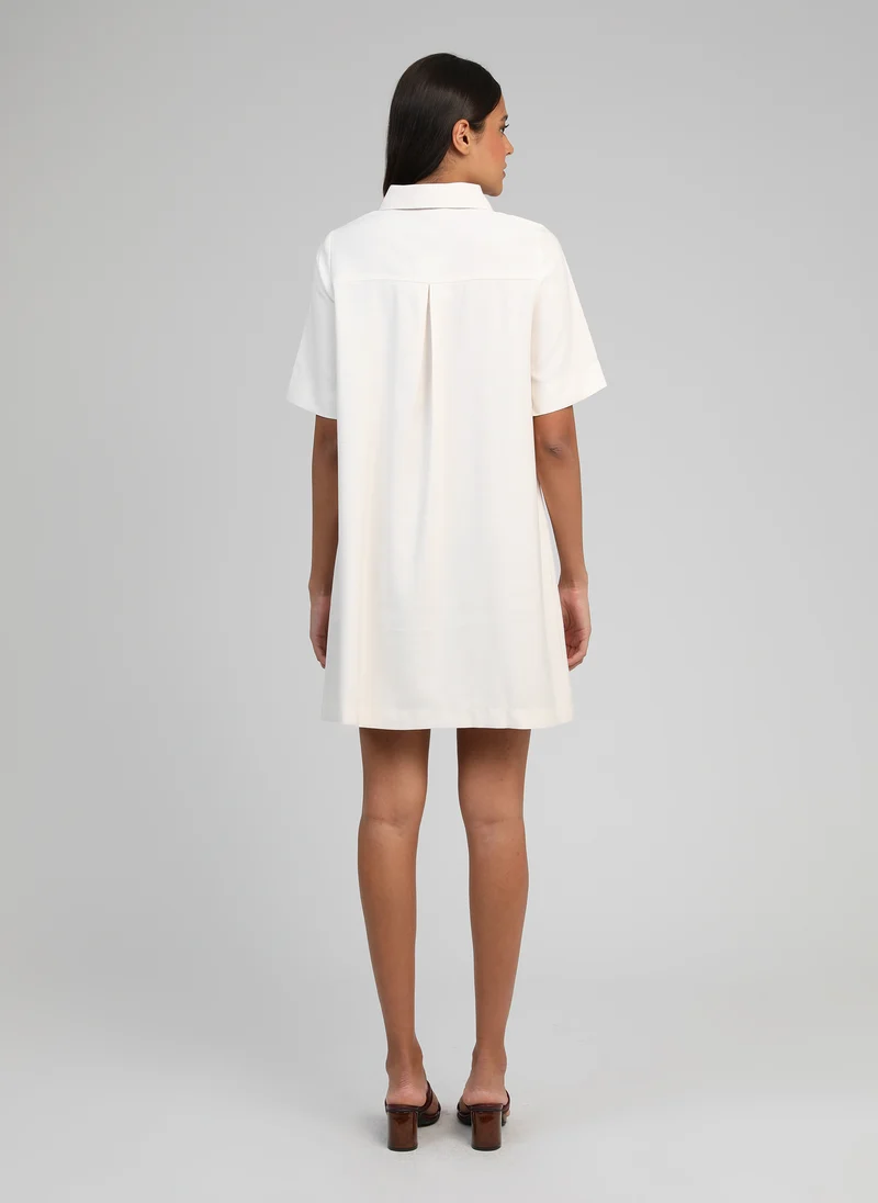 ROBE COURTE MAPAULA ecru