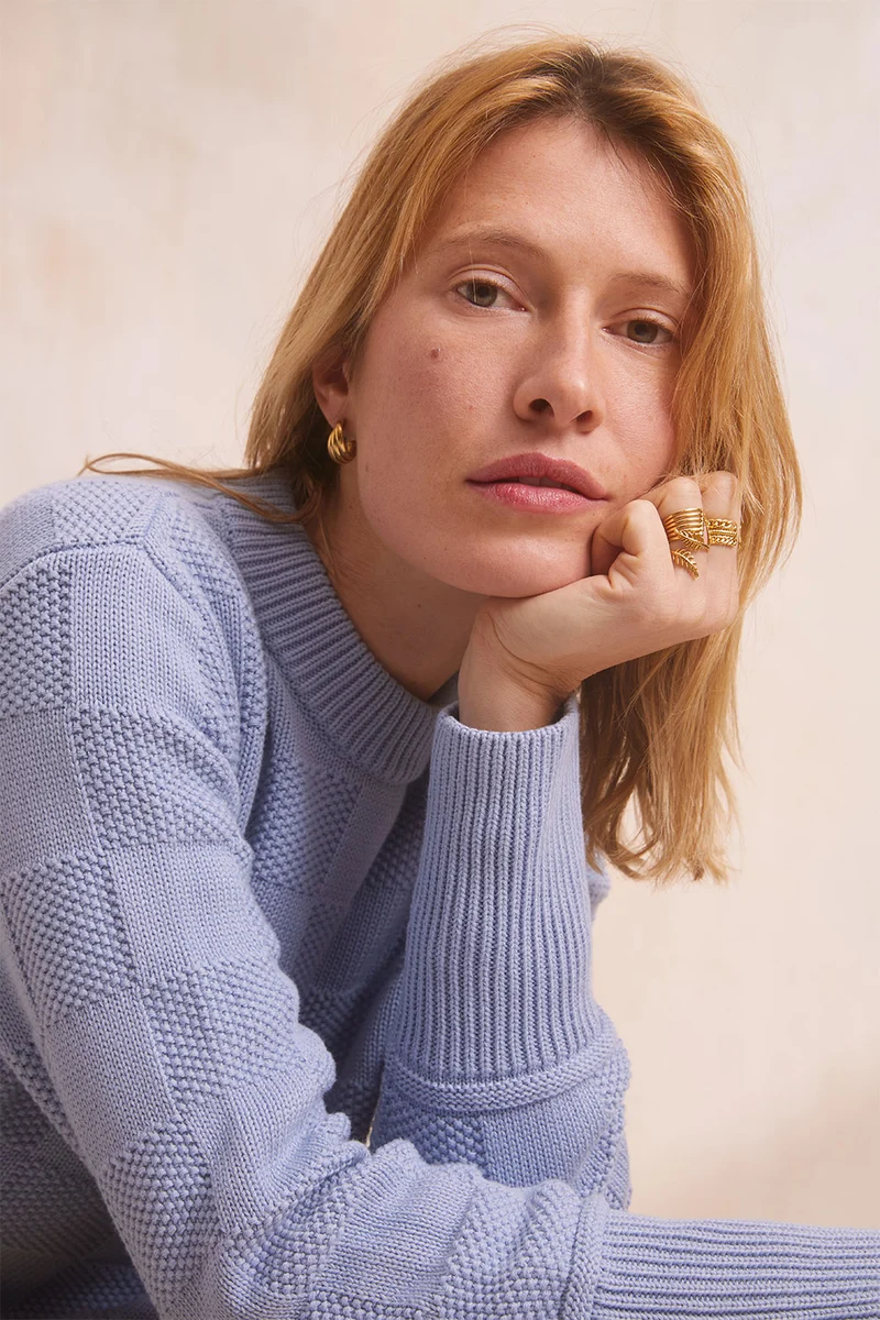 Pull Hélios Bleu Nuage