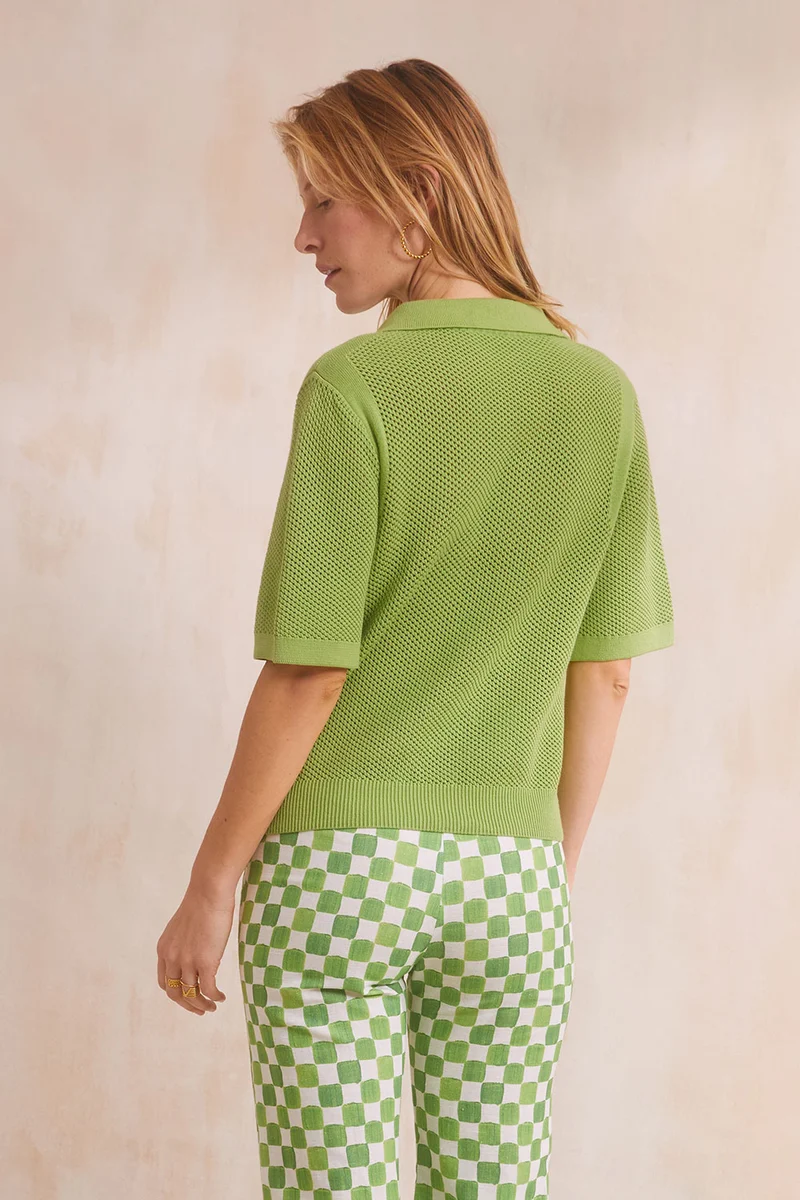Polo Être Soi Vert Avocat