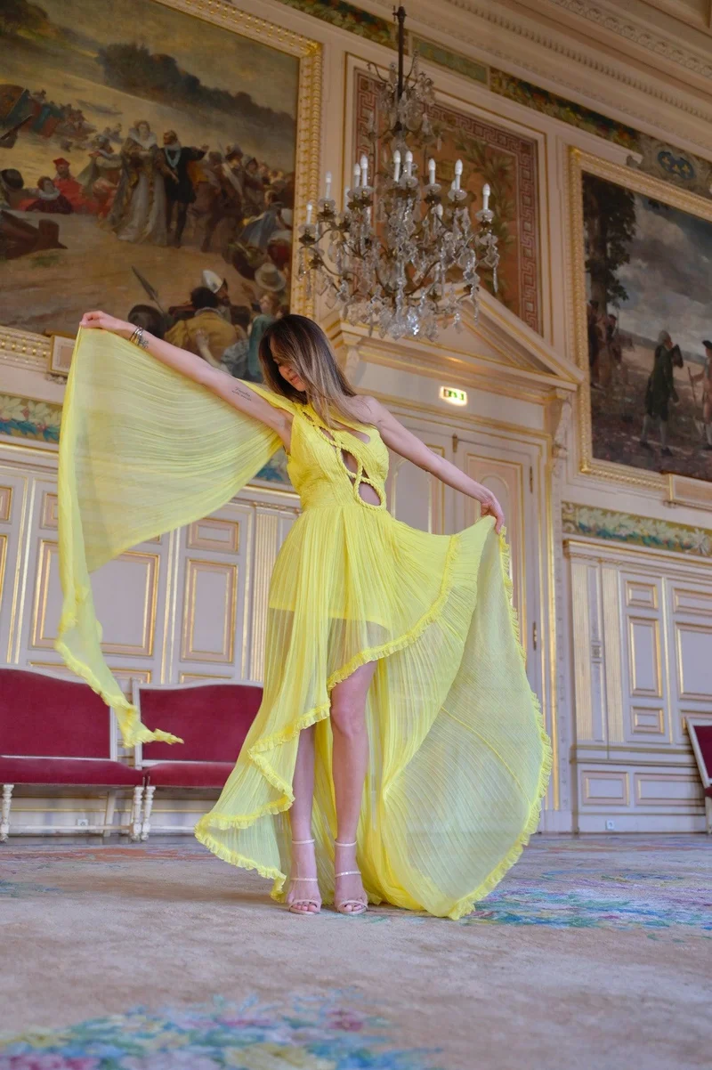 Vente Robe Malaga jaune