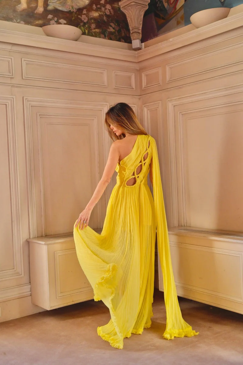 Vente Robe Malaga jaune