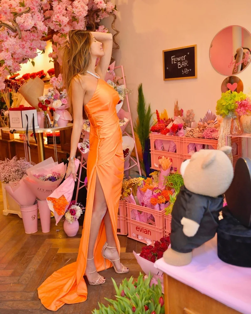 Robe Celeste orange