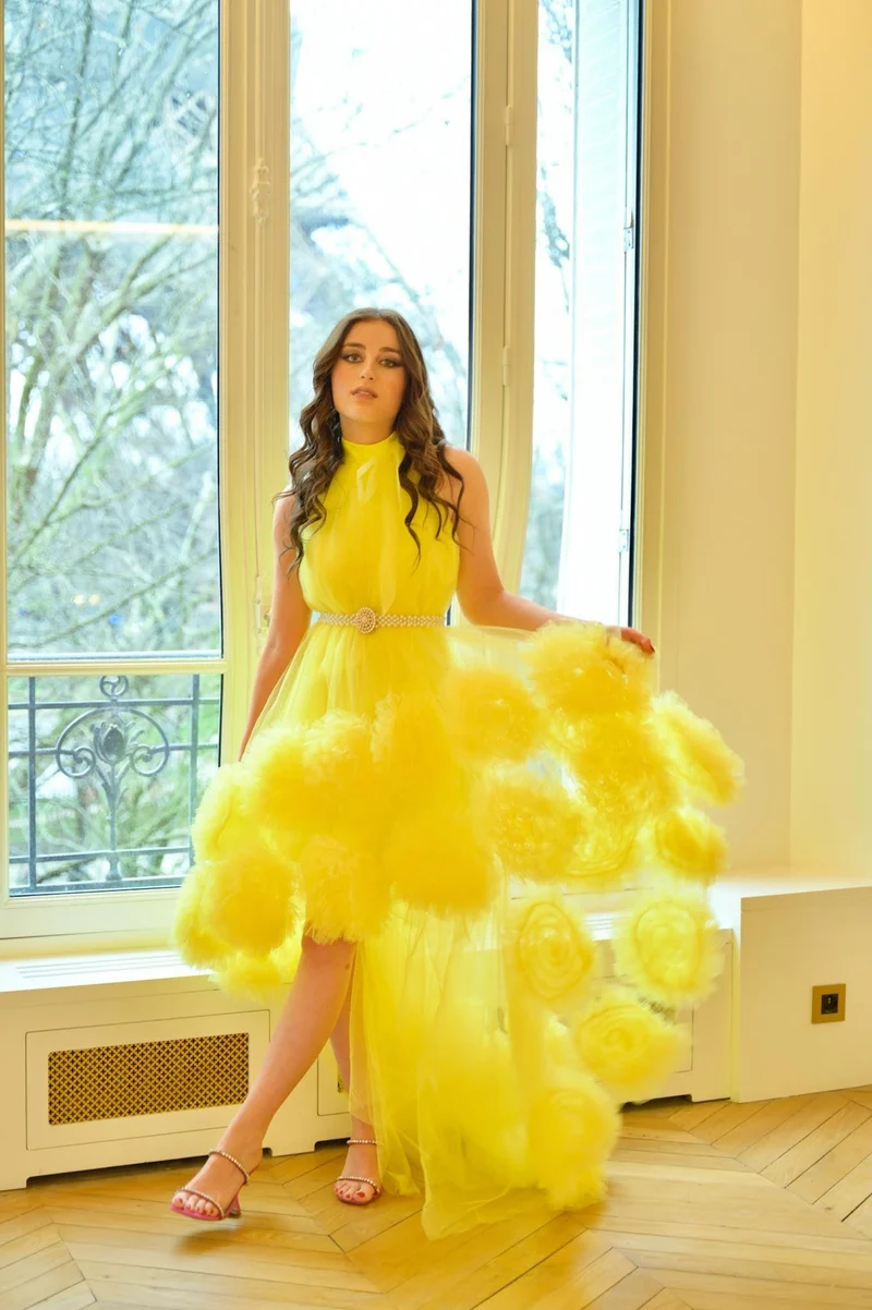 Robe Juliette jaune