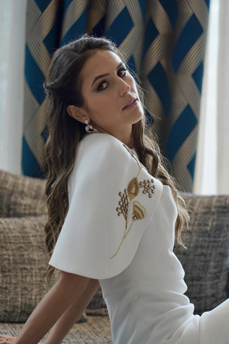Robe Beckham blanche