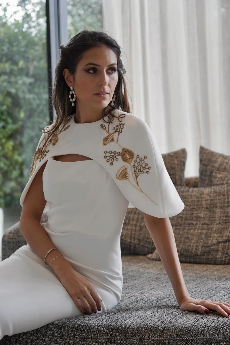 Robe Beckham blanche
