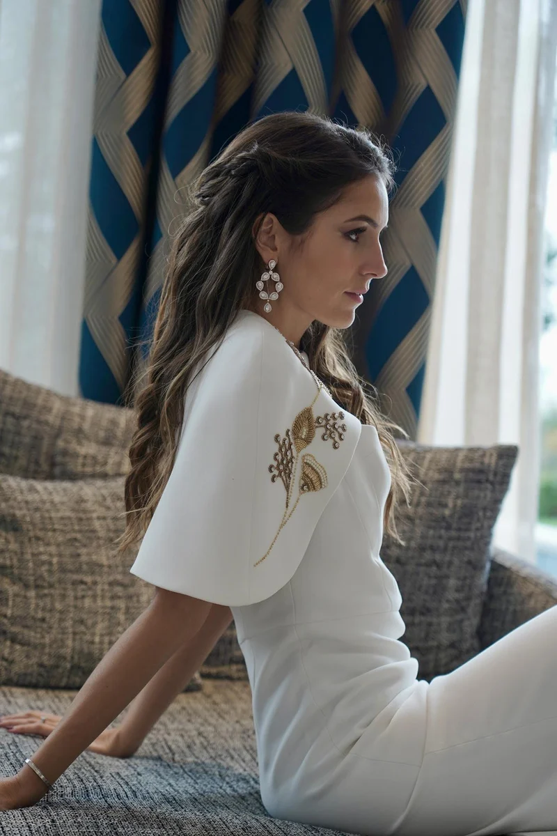 Robe Beckham blanche