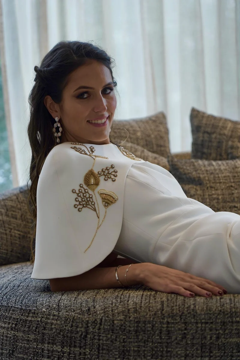 Robe Beckham blanche