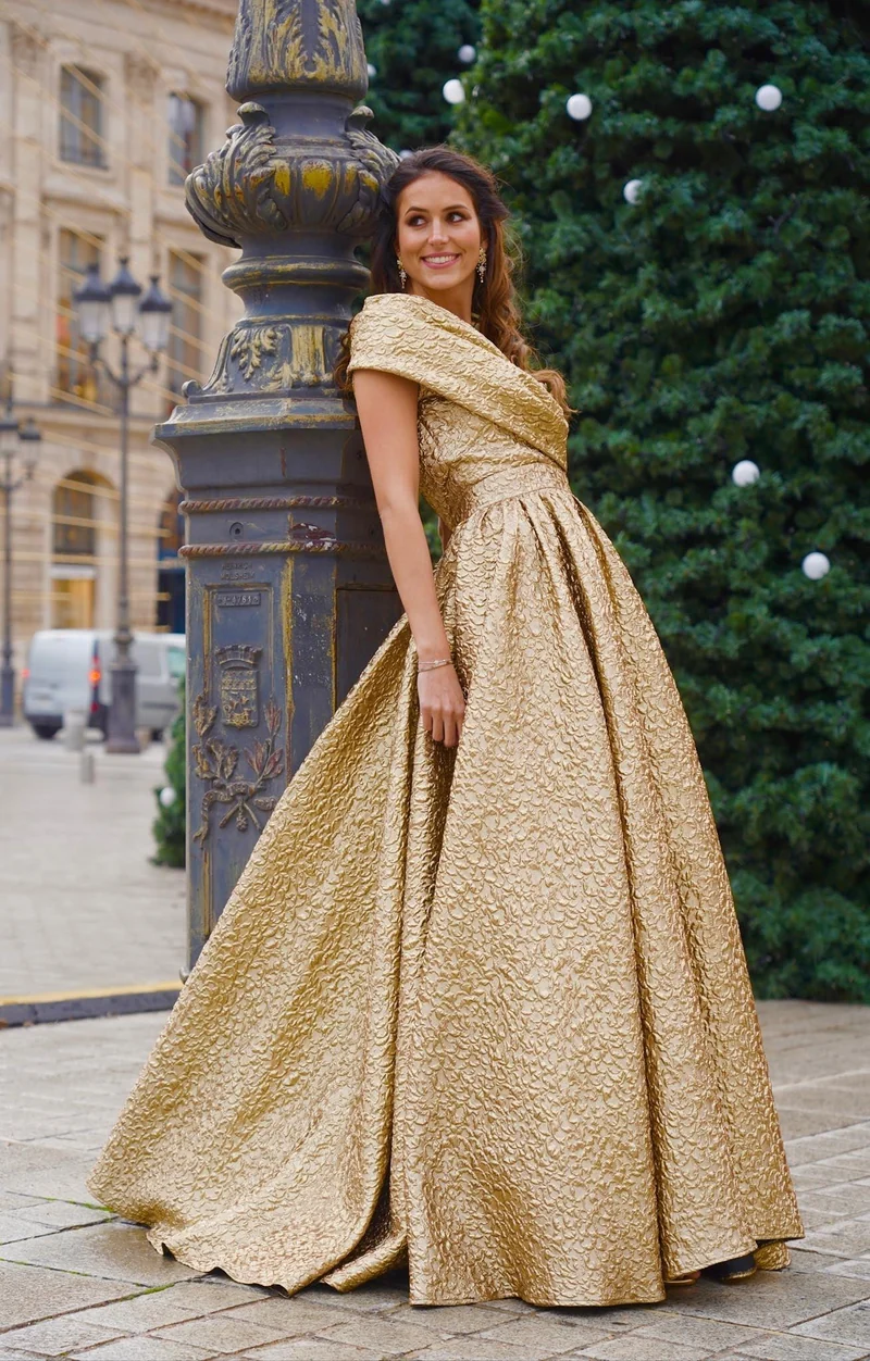 Robe Téa doré