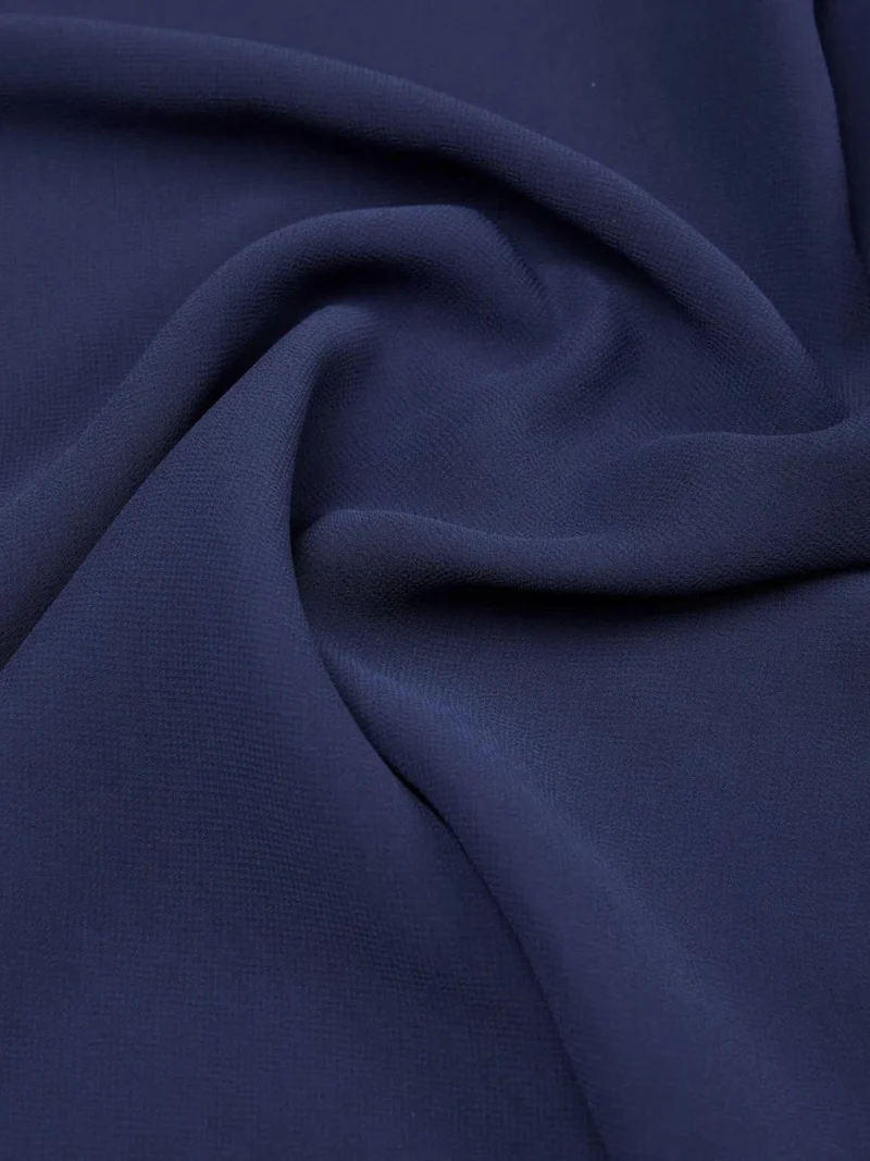 Tissu pour robe en mousseline de soie multicolore