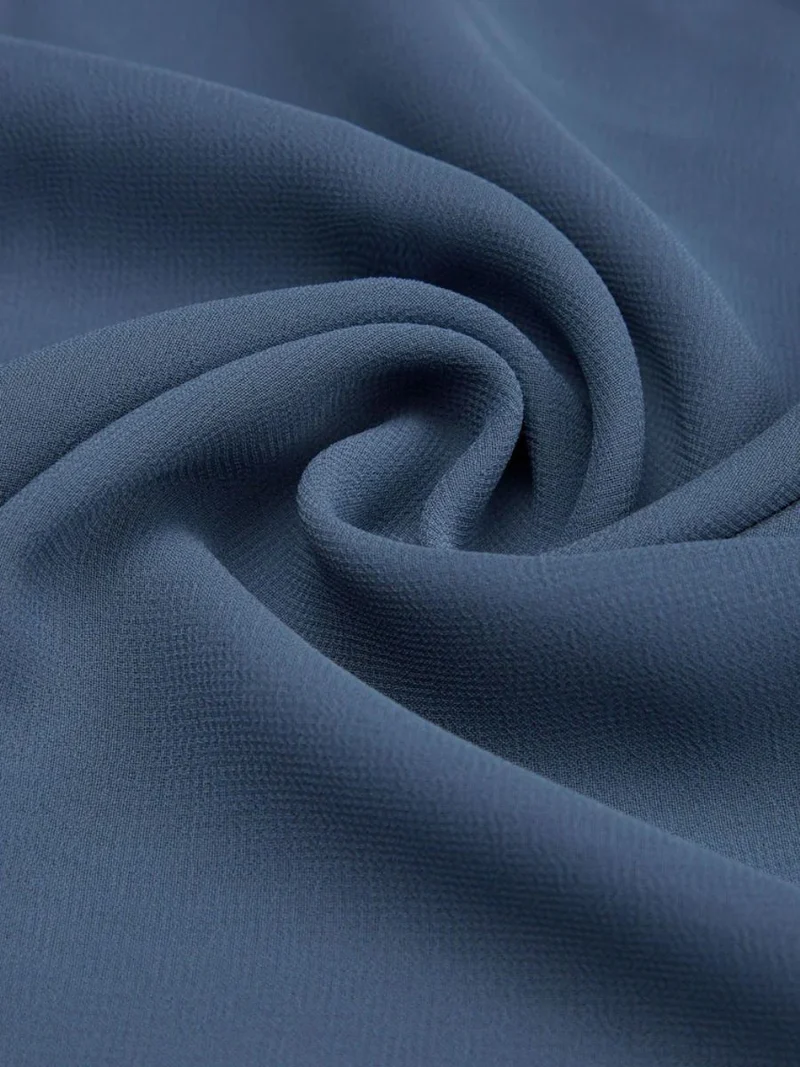 Tissu pour robe en mousseline de soie multicolore