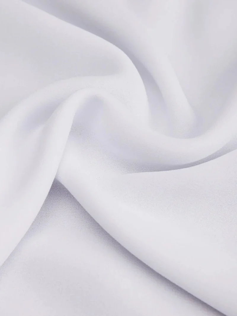 Tissu pour robe en mousseline de soie multicolore