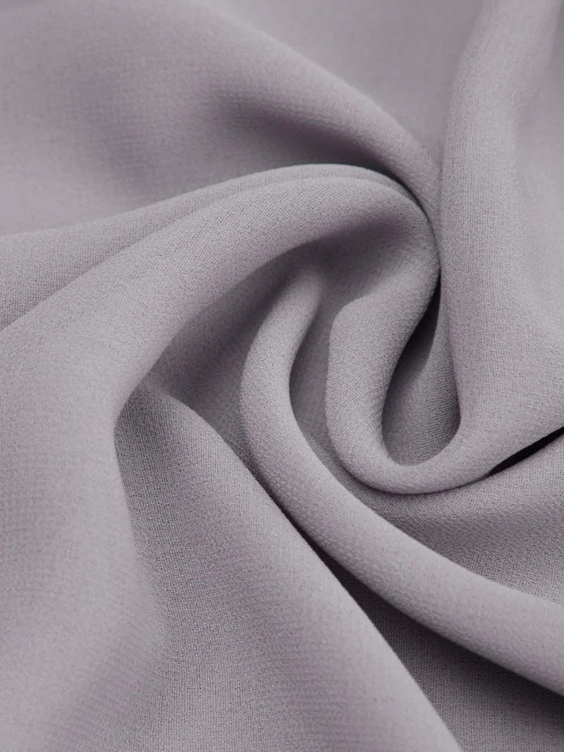Tissu pour robe en mousseline de soie multicolore