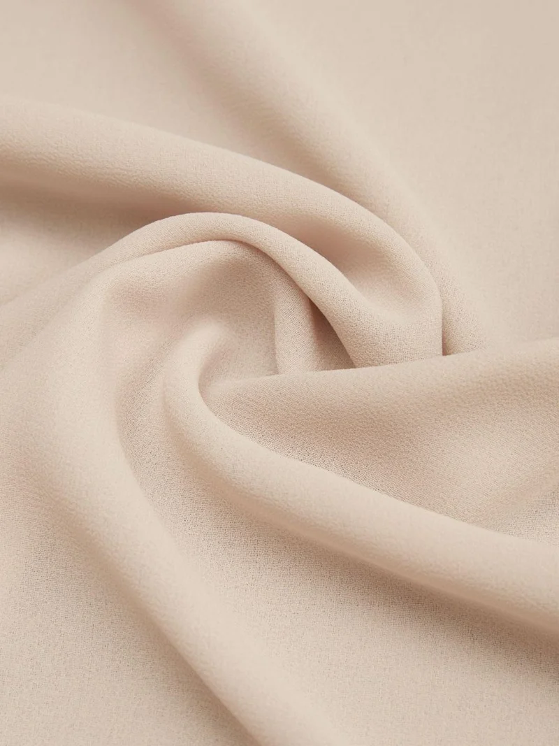 Tissu pour robe en mousseline de soie multicolore