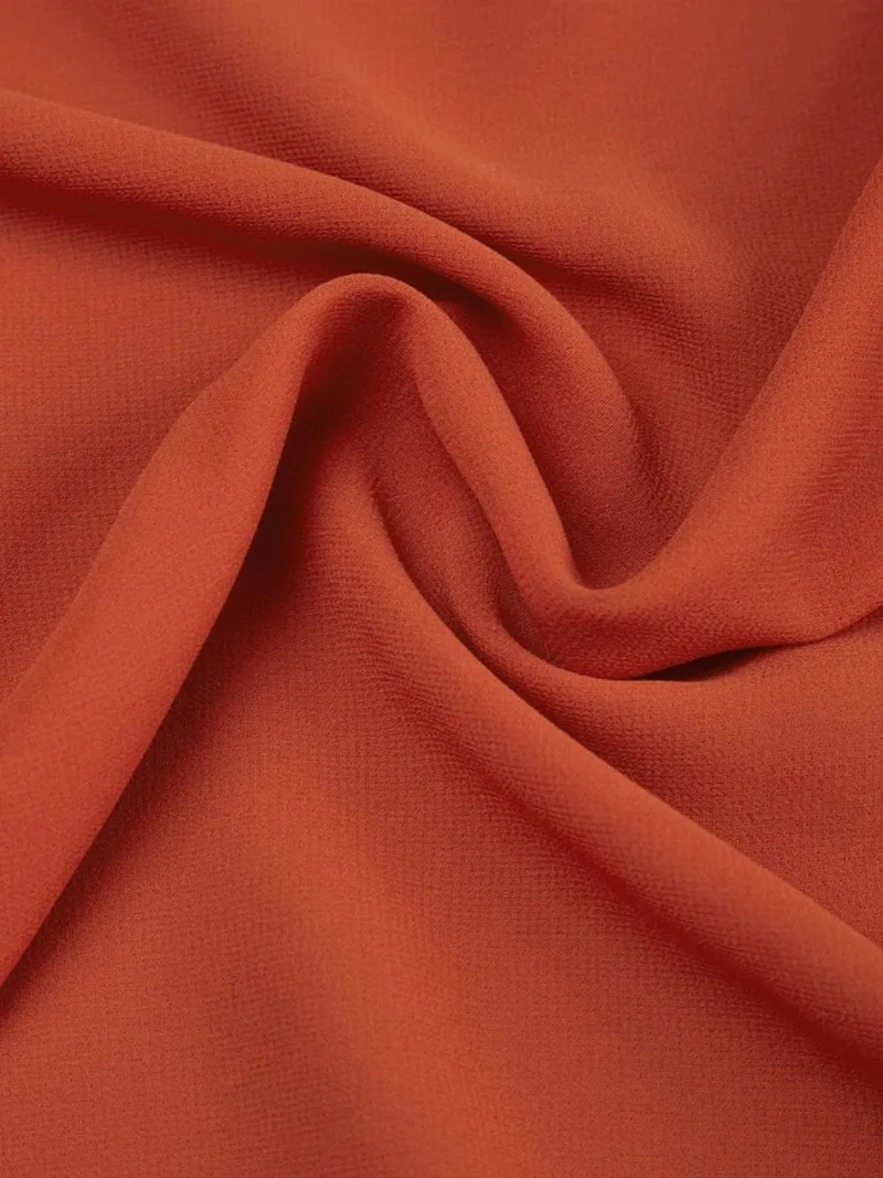 Tissu pour robe en mousseline de soie multicolore