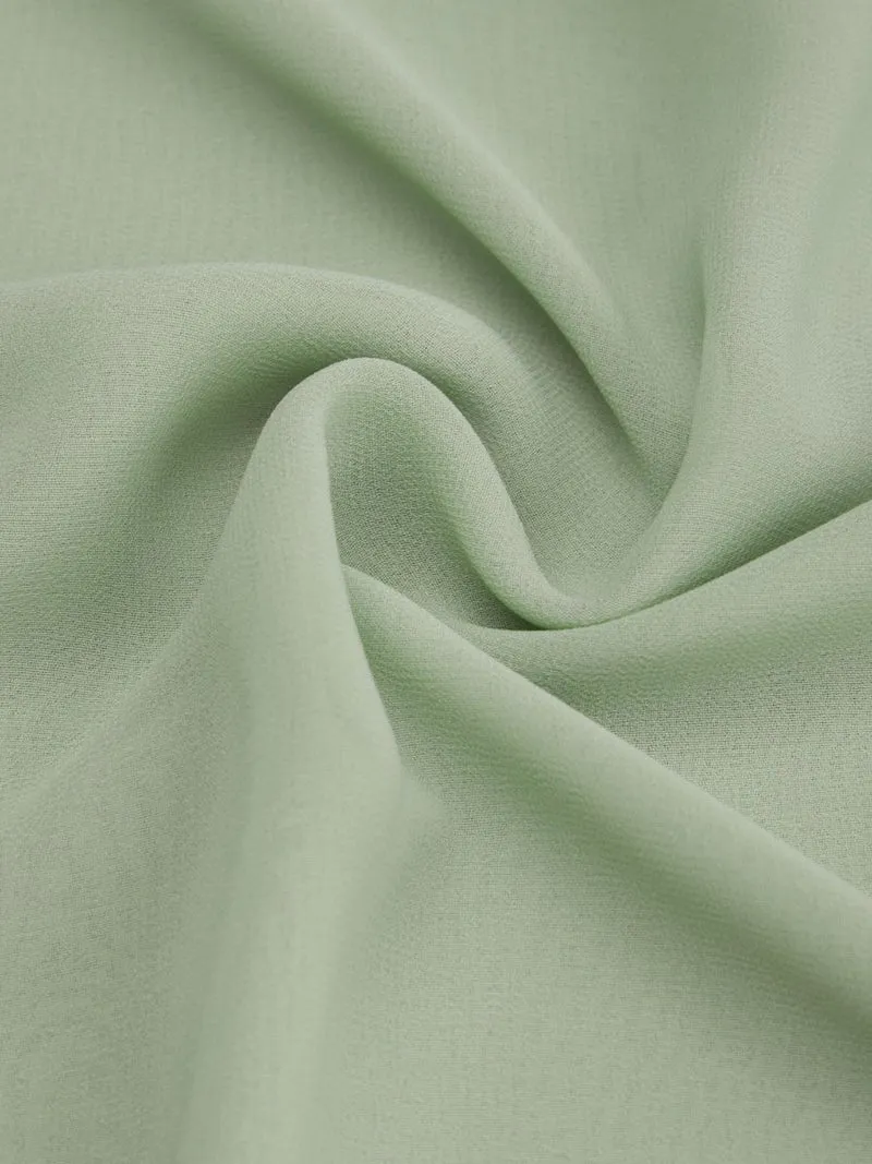 Tissu pour robe en mousseline de soie multicolore