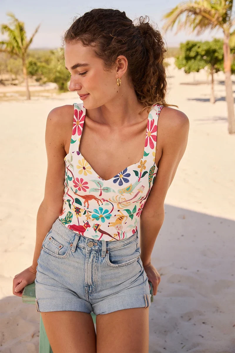 Top Cœur en coton Jaipur