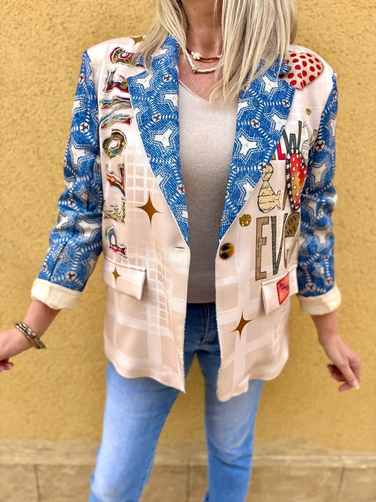 Veste tailleur Louisa coeur