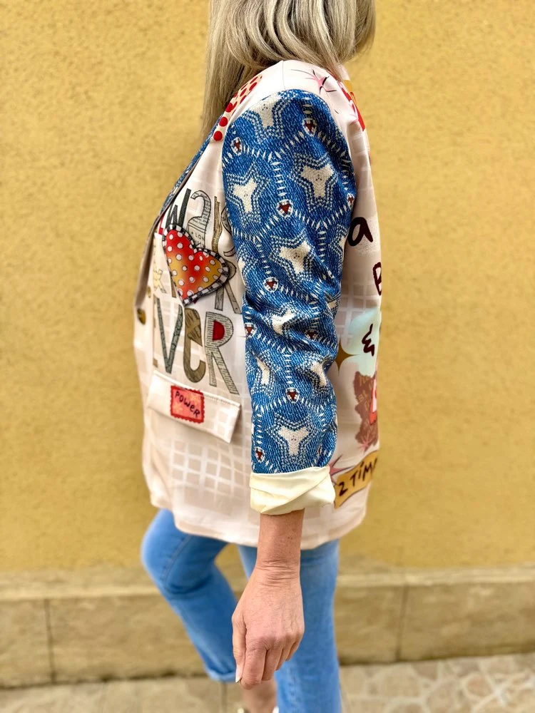 Veste tailleur Louisa coeur