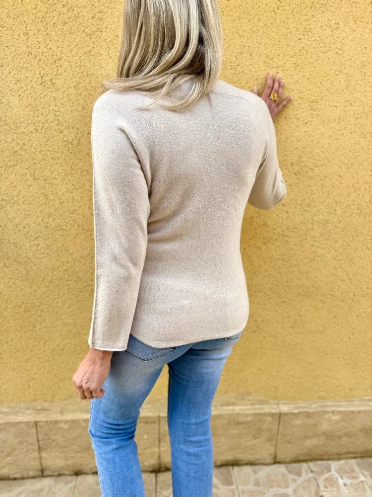 Pull Marino beige
