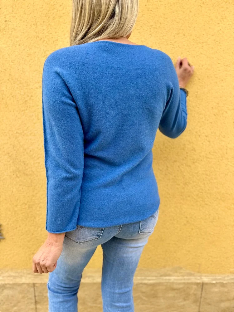 Pull Marino bleu