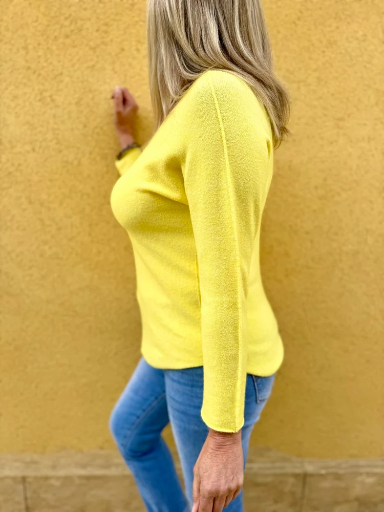 Pull Marino jaune