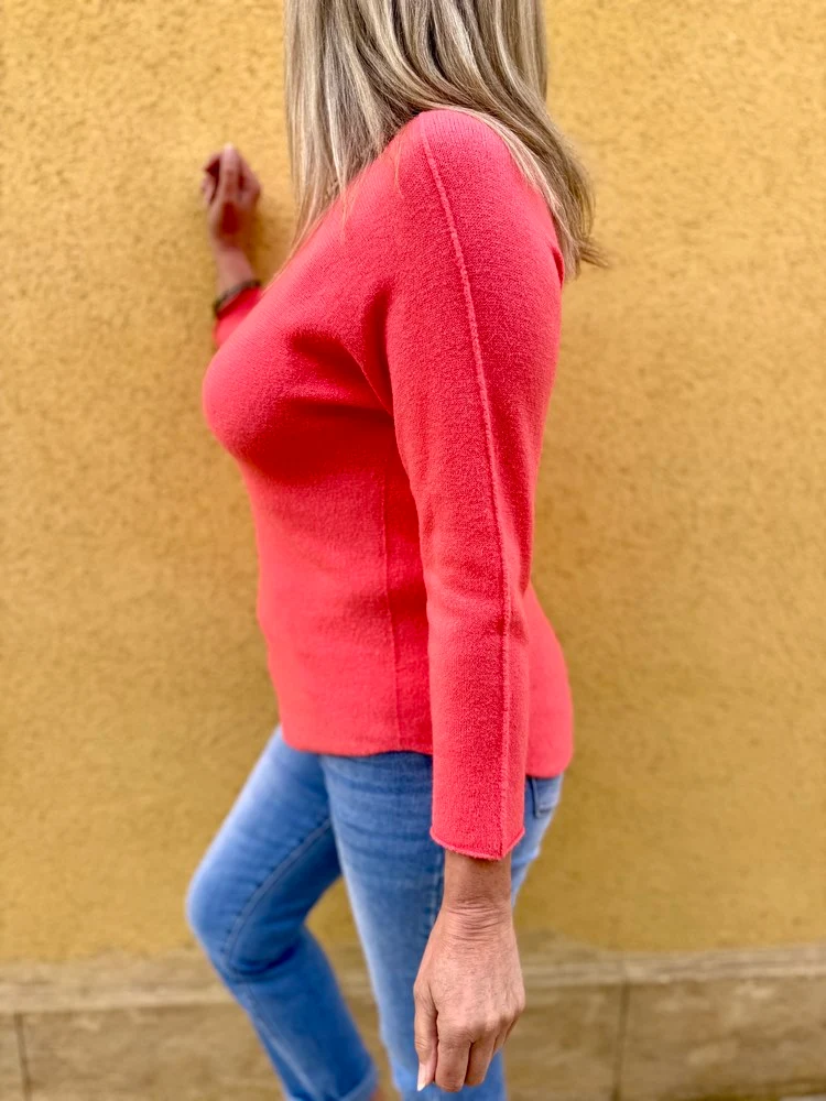 Pull Marino corail