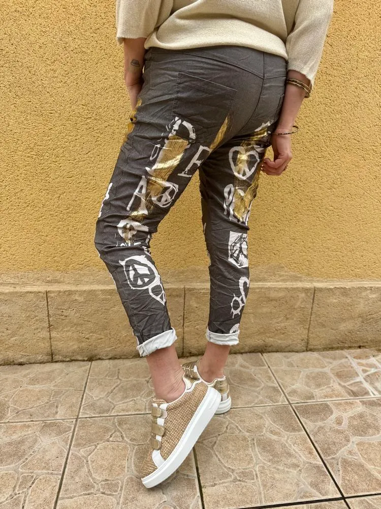 Jogg Peace and Love gris