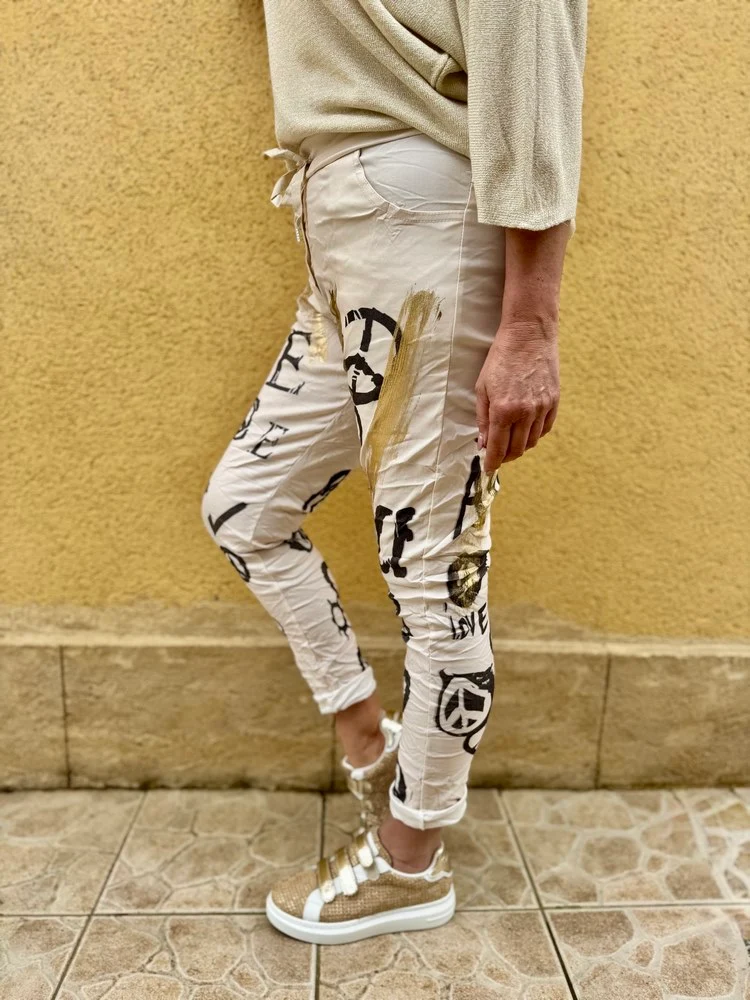 Jogg Peace and Love beige
