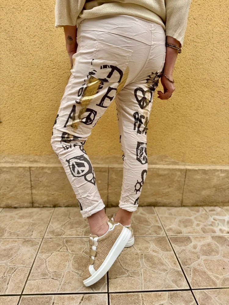 Jogg Peace and Love beige