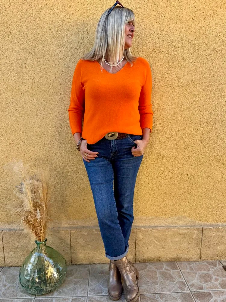 Pull Marino orange