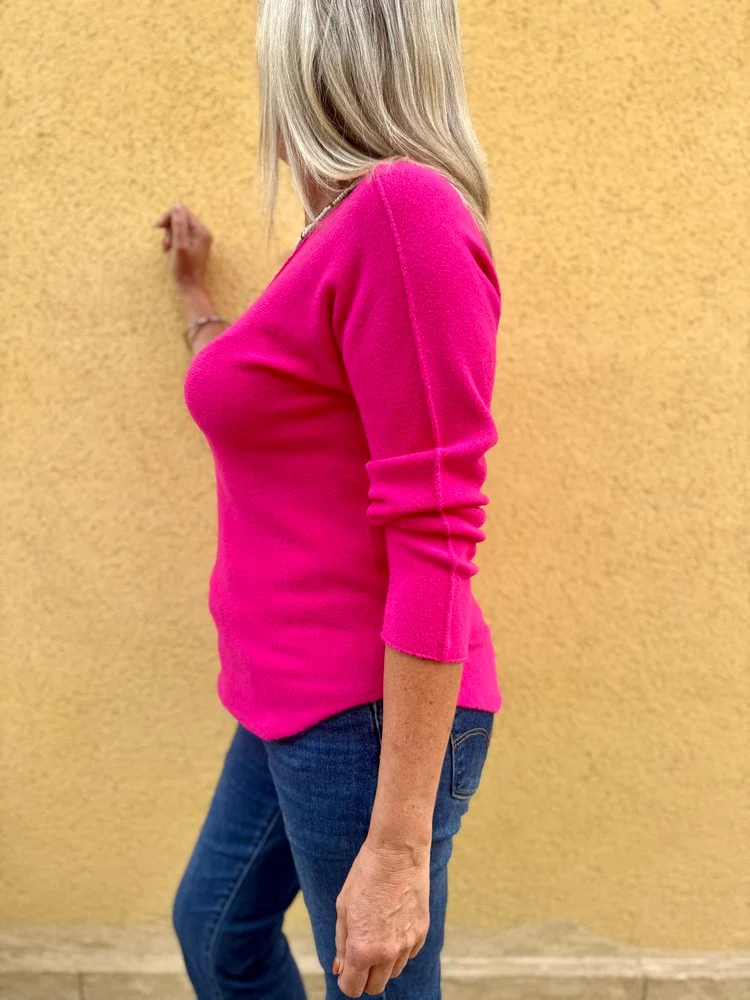 Pull Marino fuchsia