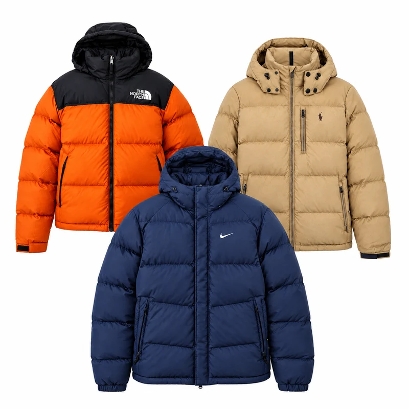 Mix 10kg Doudoune Puffer Branded