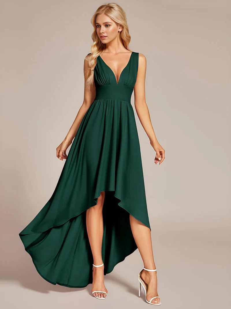 ever SORAYA|Robe de soirée taille empire à col V