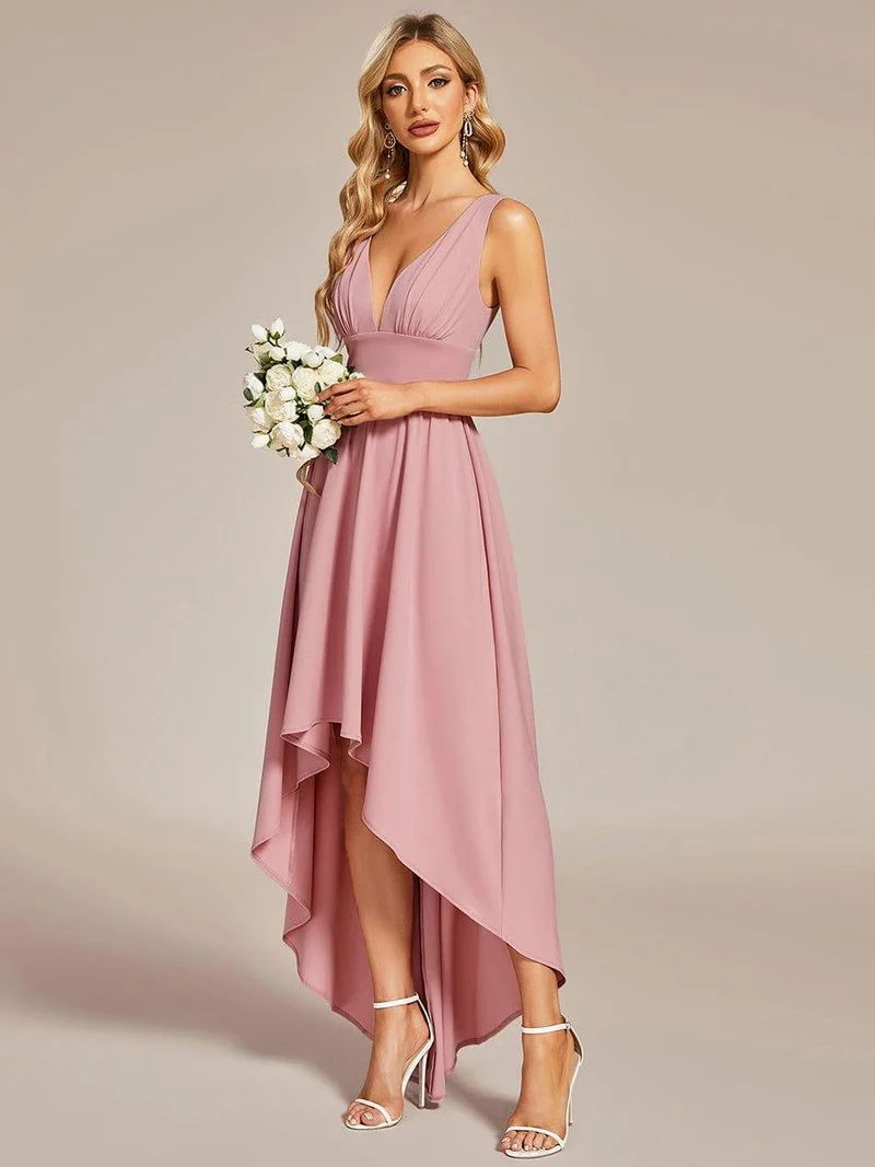 ever SORAYA|Robe de soirée taille empire à col V