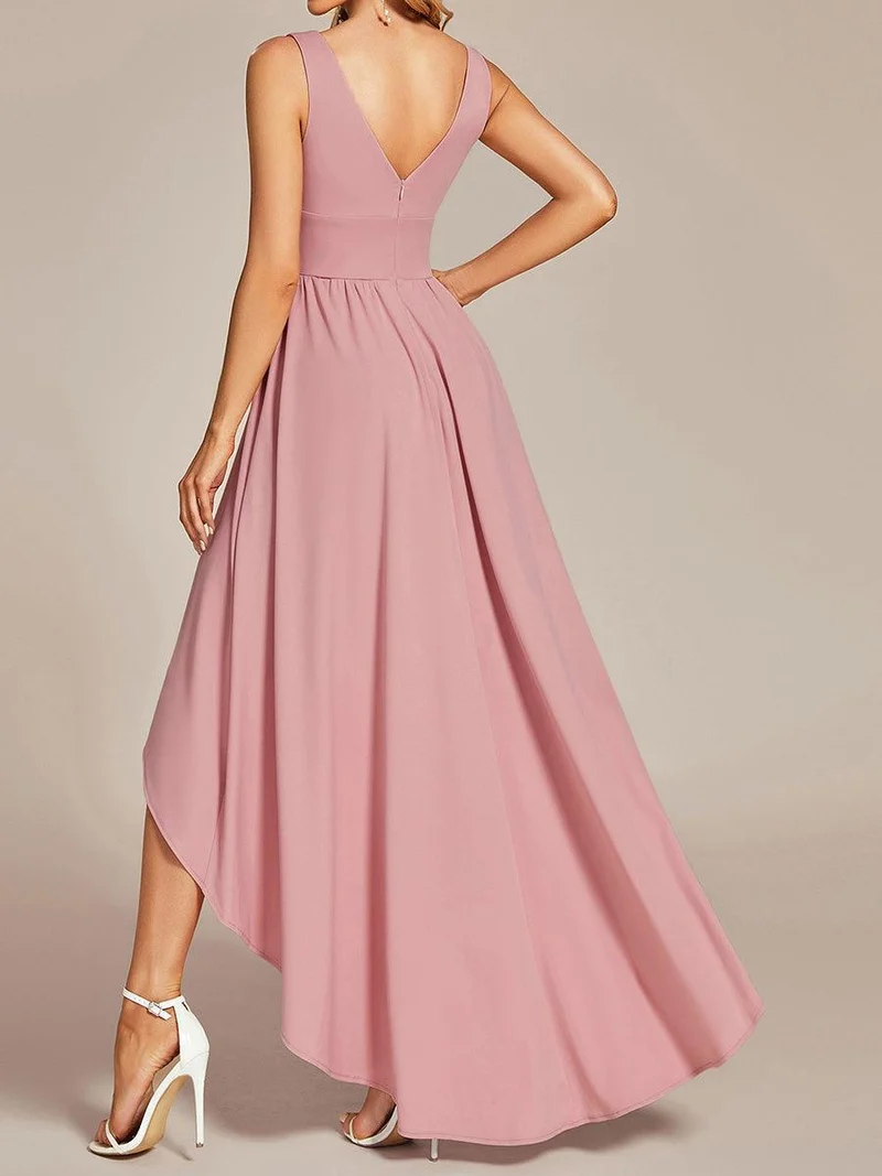ever SORAYA|Robe de soirée taille empire à col V