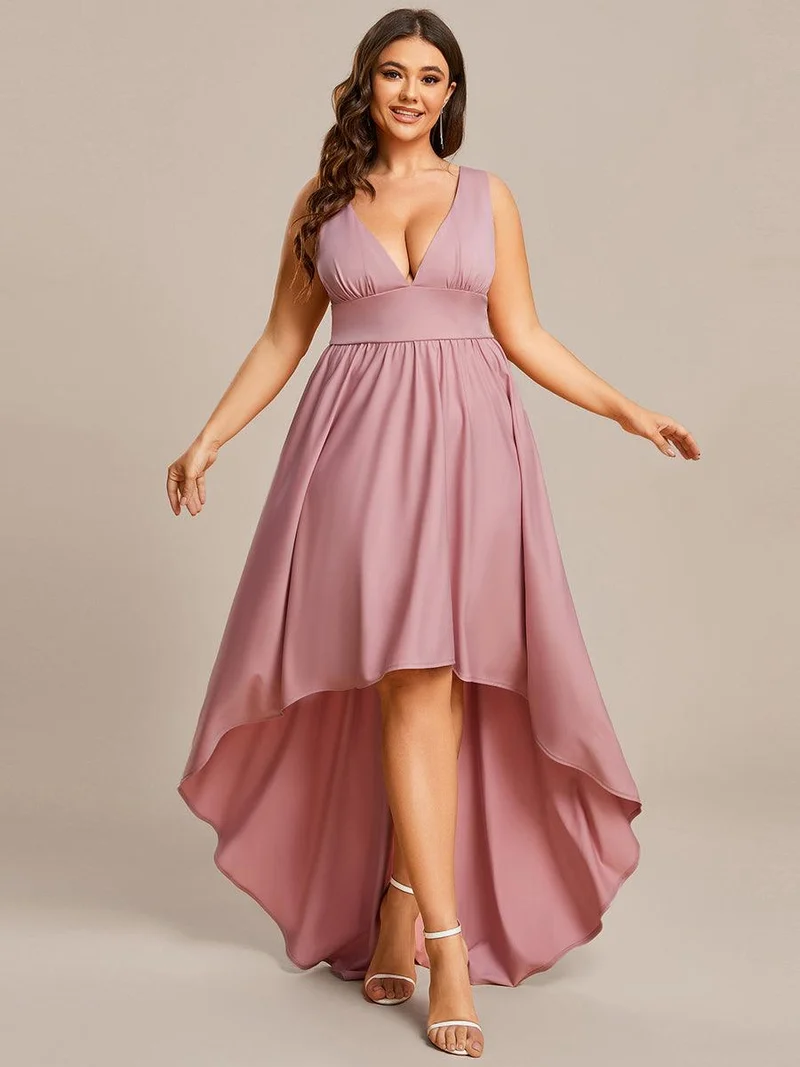 ever SORAYA|Robe de soirée taille empire à col V