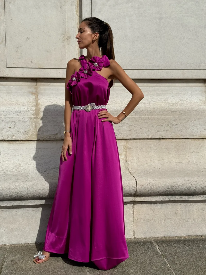Robe Lisane violette