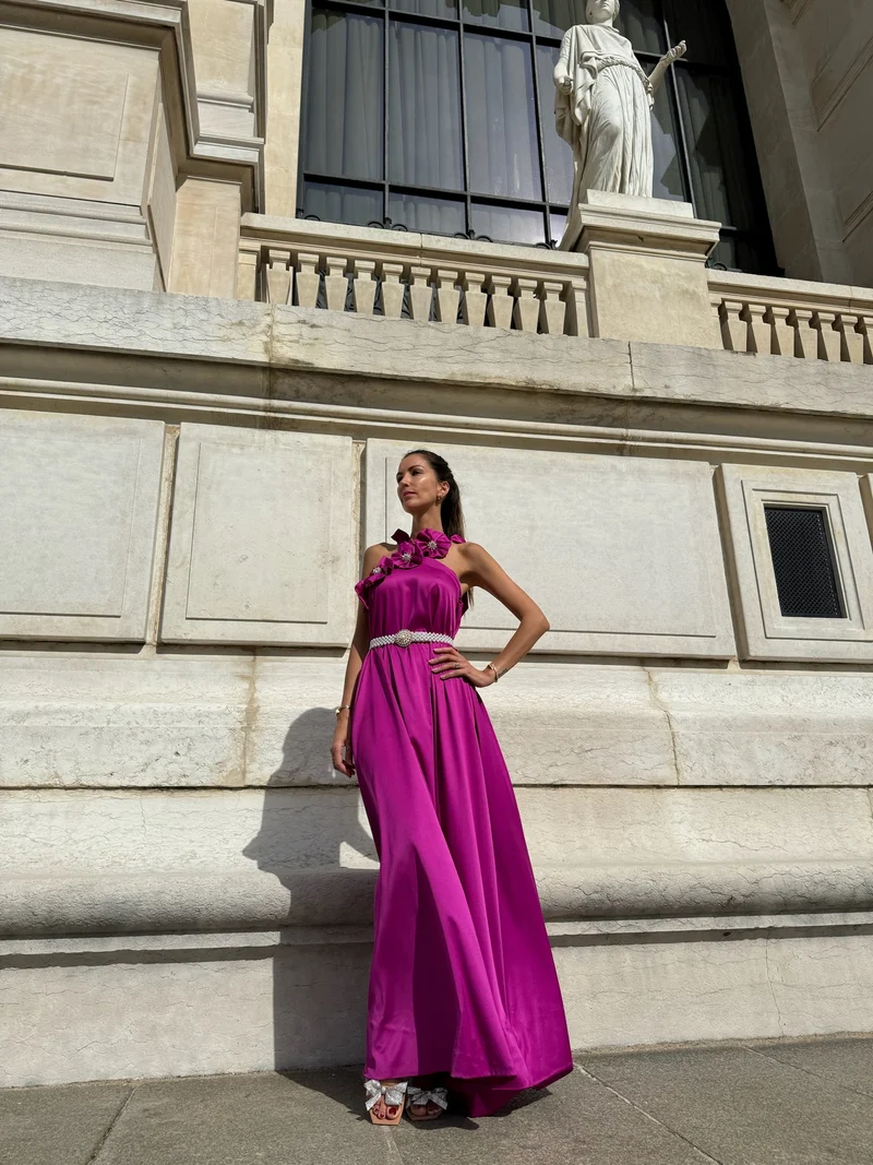 Robe Lisane violette