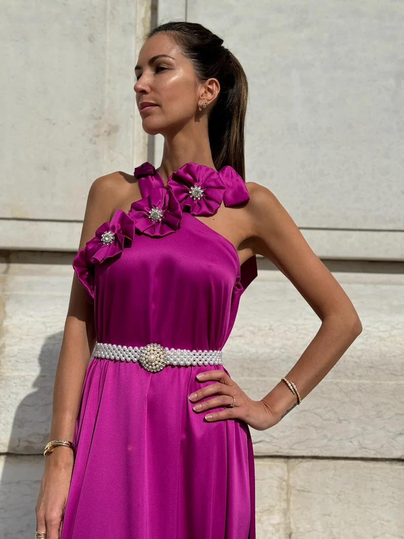 Robe Lisane violette