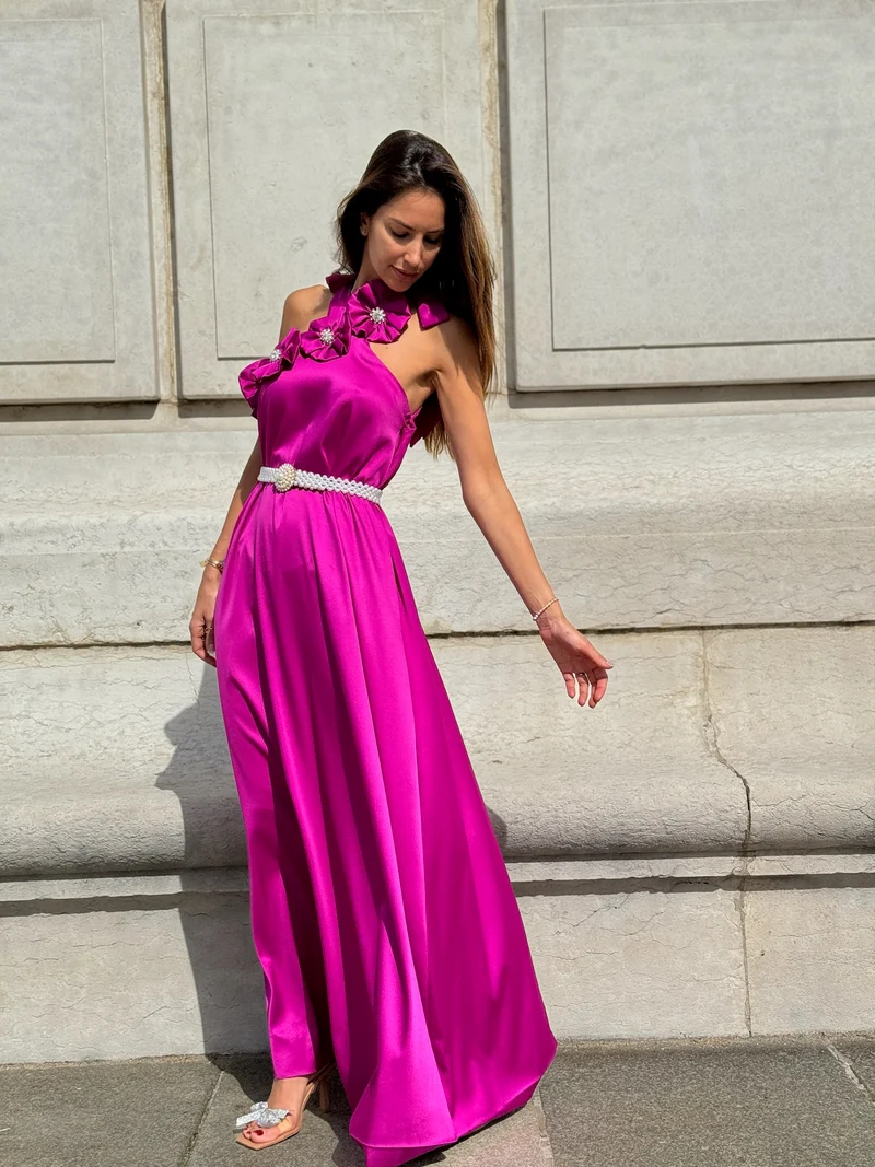 Robe Lisane violette