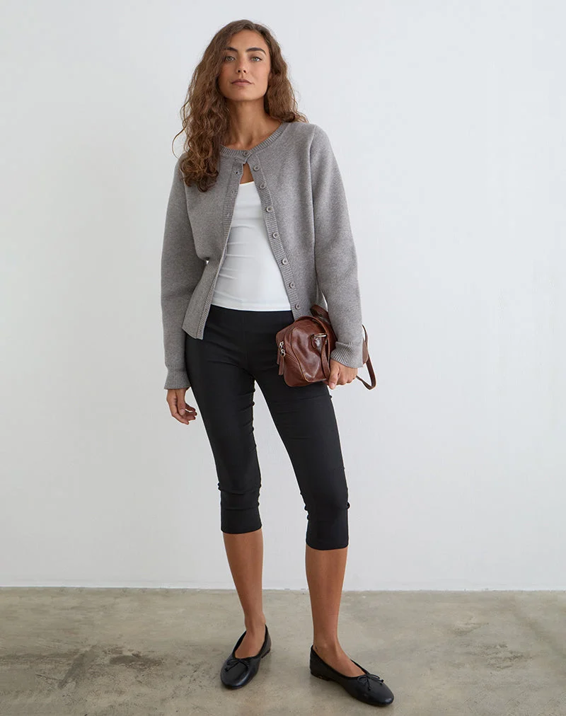 Cardigan à manches longues Subra en gris