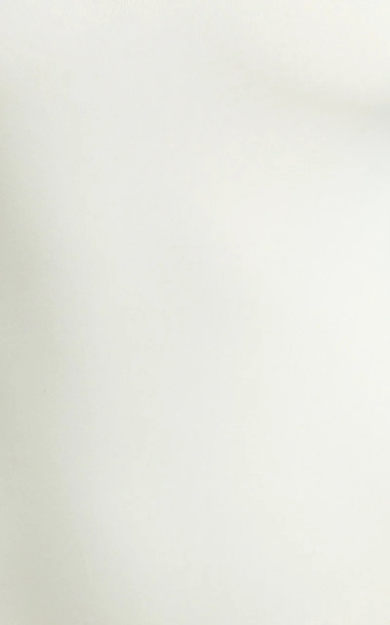 Jamie Bodysuit - V Neck Bodysuit in Cream