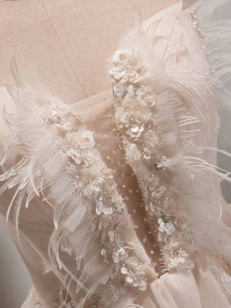 Adorable robe de soirée courte blanche, robe de remise de diplôme