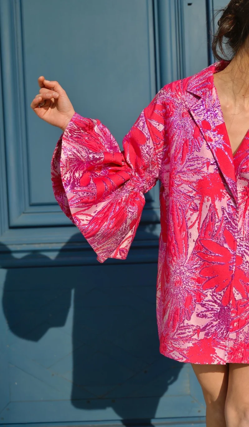 robe Salomé rose